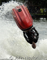 Jet ski.loop the loop. by John Naylor 